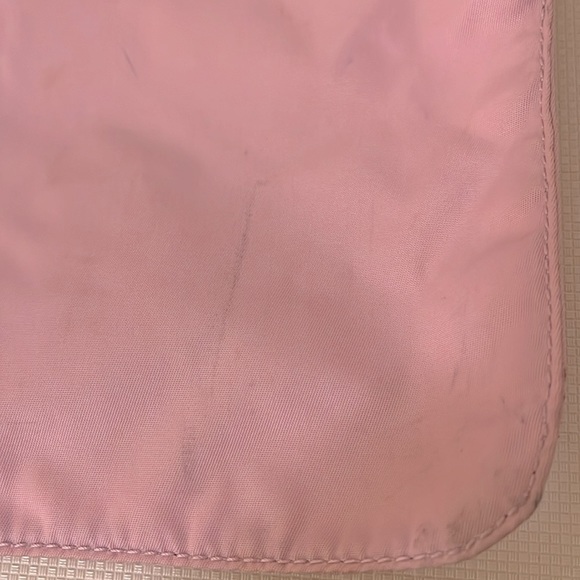 Prada Vela Sport Pink Nylon Messenger Crossbody Bag